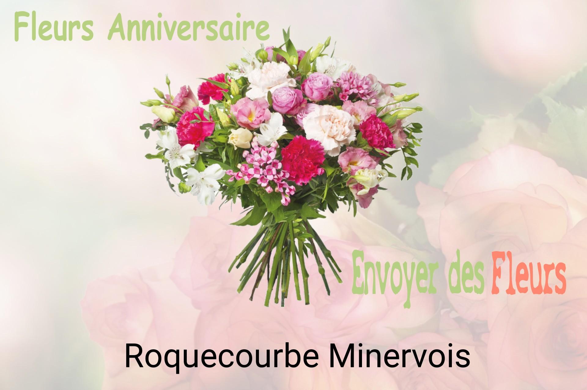 Bouquet de fleurs d’anniversaire livré à Roquecourbe-Minervois